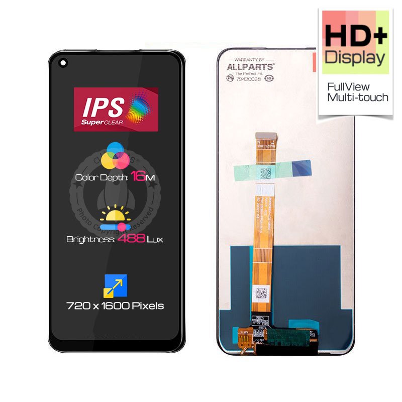 6.5 " IPS Display for OPPO A53s 2020 4G LCD Touch Screen Replacement CPH2139, CPH2135