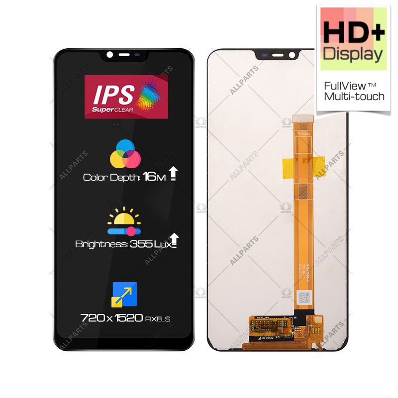 Allparts Display for OPPO A12e LCD Touch Screen Replacement CPH1853
