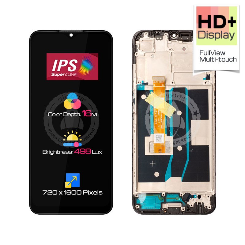Allparts Display For Oppo A16 LCD Touch Screen Digitizer Replacement