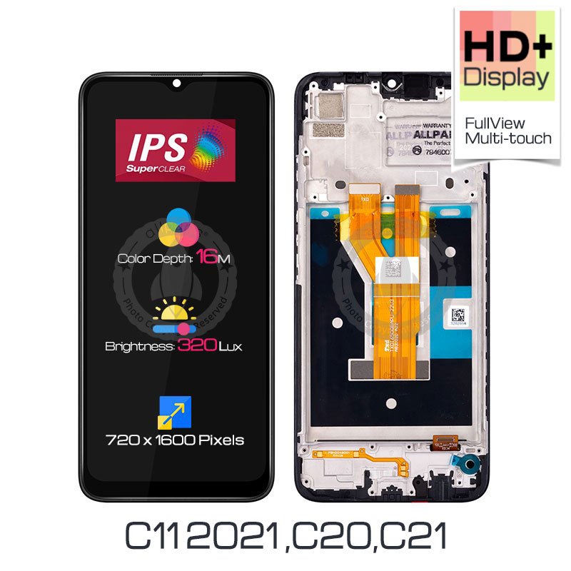 Display for OPPO Realme C11 2021 C20 C21 LCD Touch Screen Replacement