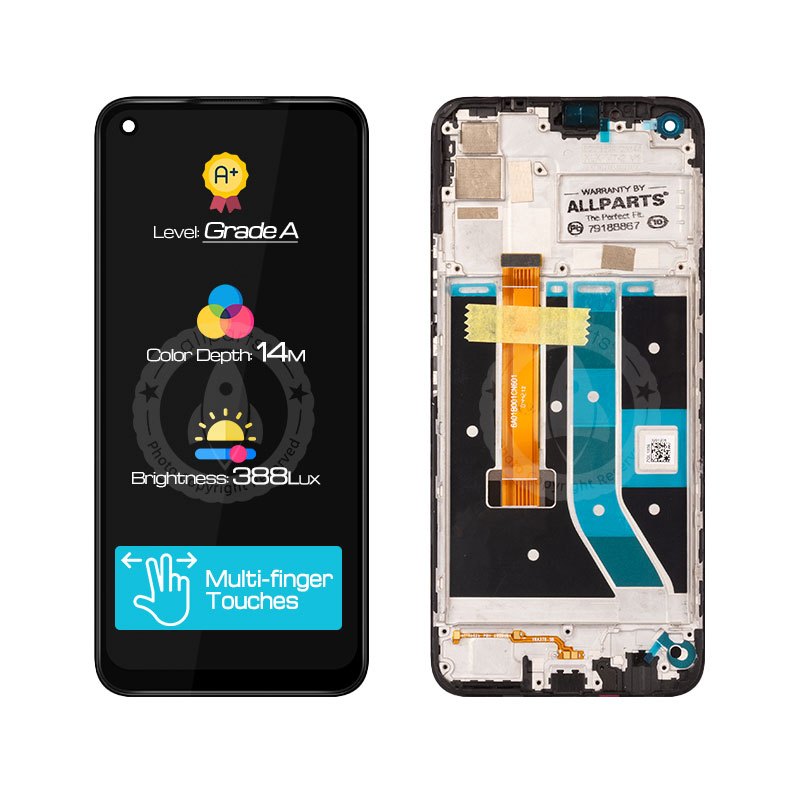 Allparts Display For Oppo A53 4G LCD Touch Screen Digitizer Replacement CPH2127 CPH2131