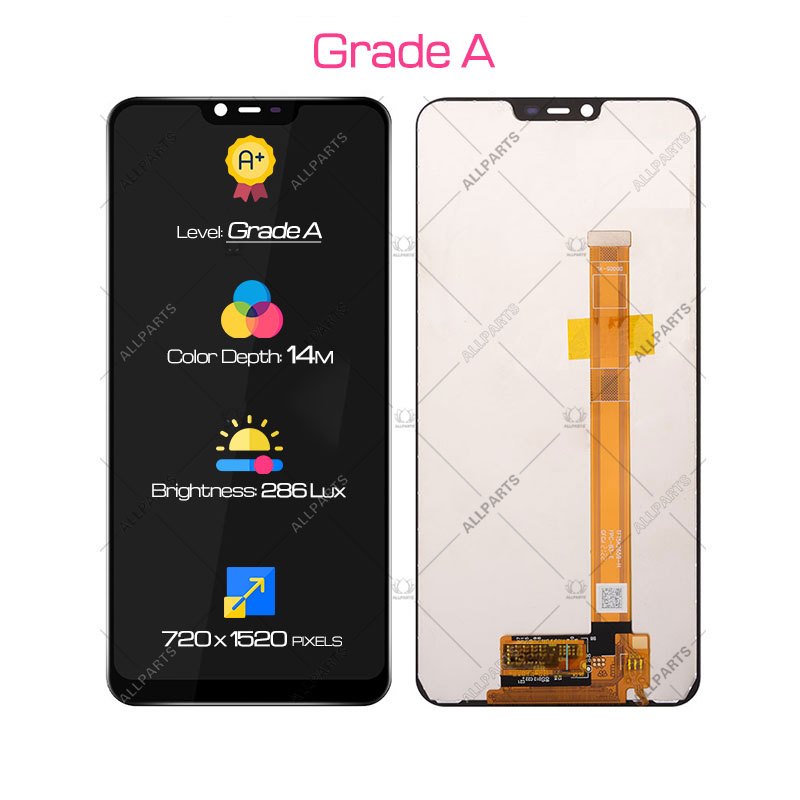 Allparts Display for OPPO A12e LCD Touch Screen Replacement CPH1853