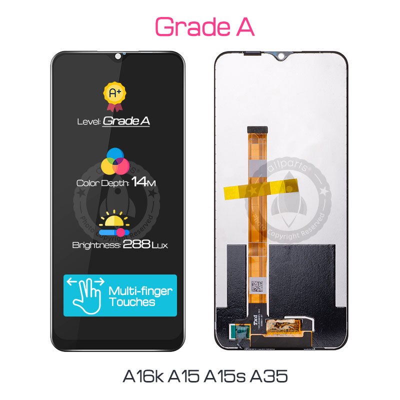 Allparts Display For Oppo A15 A15s A35 2021 Lcd Touch Screen Digitizer Replacement