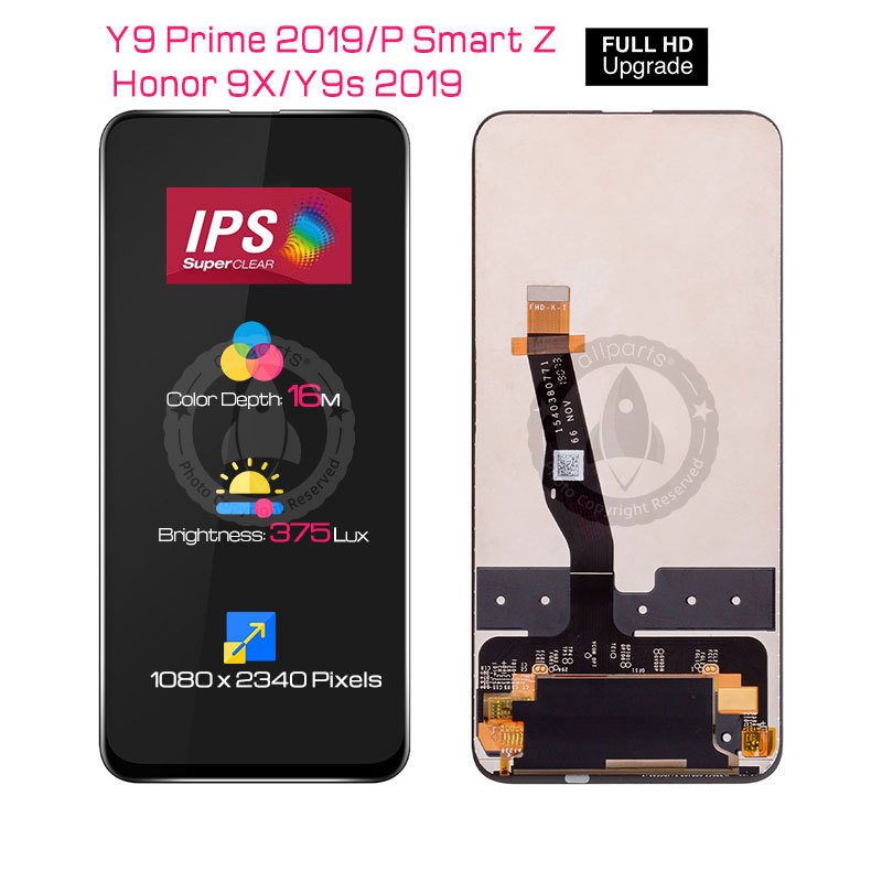 Allparts Display For Huawei Y9s Y9 Prime 2019 Honor 9x P Smart Z Lcd Touch Screen Digitizer Replacement