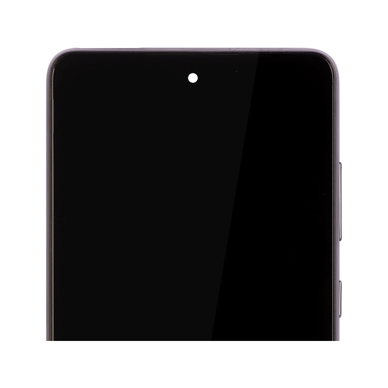 AMOLED Display para sa Galaxy A72 4G SM-A725 LCD Touch Screen Digitizer Replacement With frame