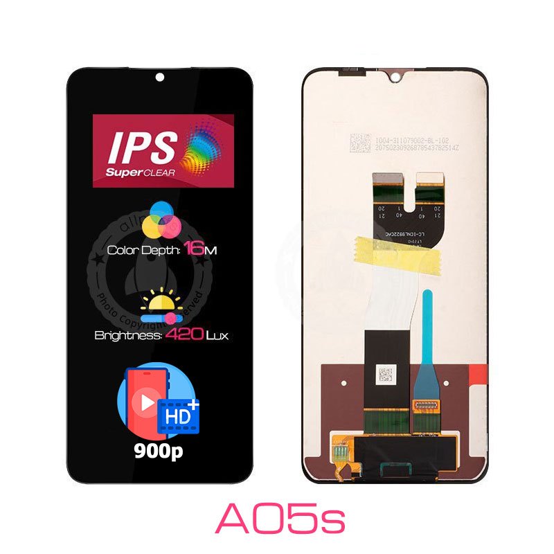 ALLPARTS Display for Galaxy A05 A05s LCD Touch Screen Digitizer Replacement A055 A057
