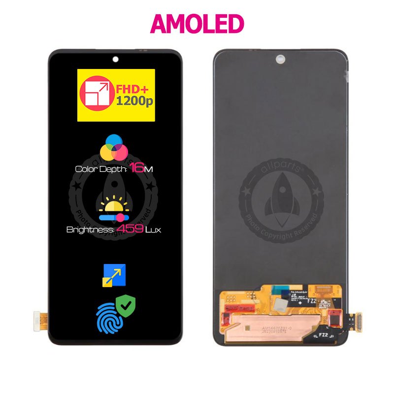 ALLPARTS INCELL Display for Redmi Note 13 4G LCD Touch Screen Replacement 23129RAA4G 23124RA7EO