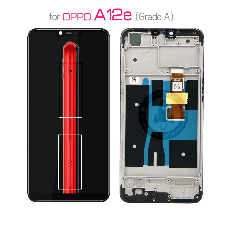 Allparts Display For Oppo A3s A12e Lcd Touch Screen Replacement