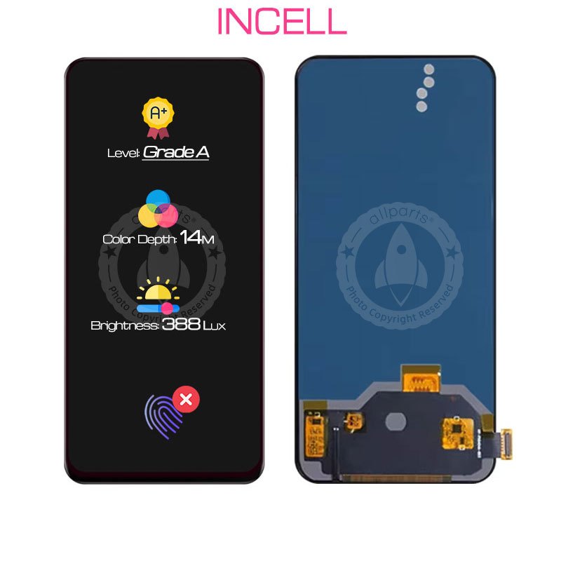 Display for OPPO Reno LCD Touch Screen Digitizer Replacement CPH1917 / CPH1921