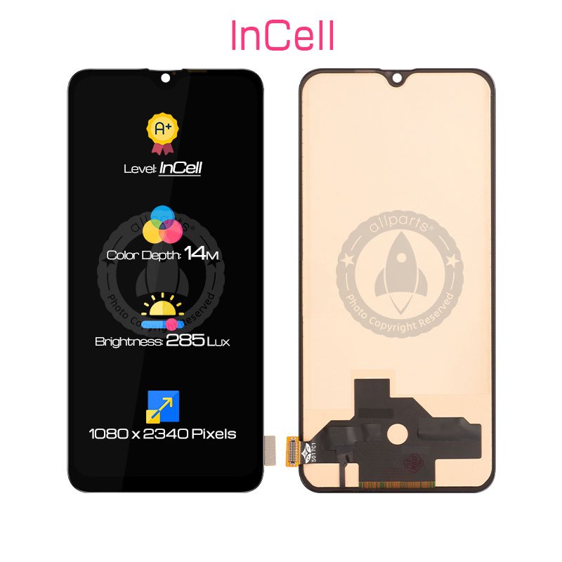 Allparts Display For Realme XT X2 Lcd Touch Screen Digitizer Replacement