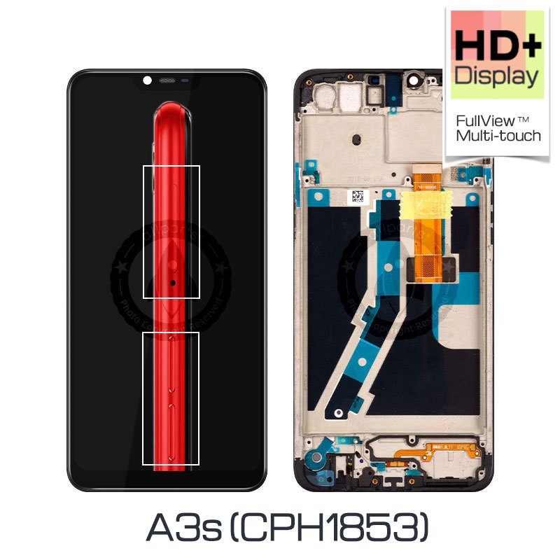 Allparts Display For Oppo A3s A12e Lcd Touch Screen Replacement