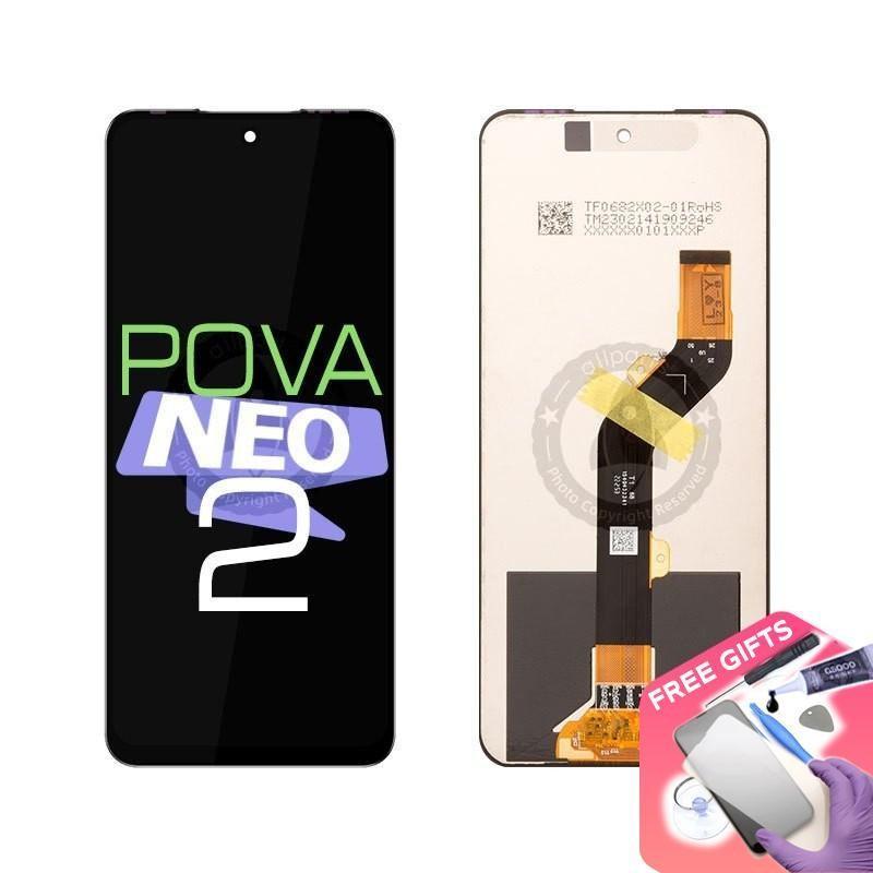 ALLPARTS Display for TECNO POVA NEO 2 LCD Touch Screen Digitizer Replacement LG6n