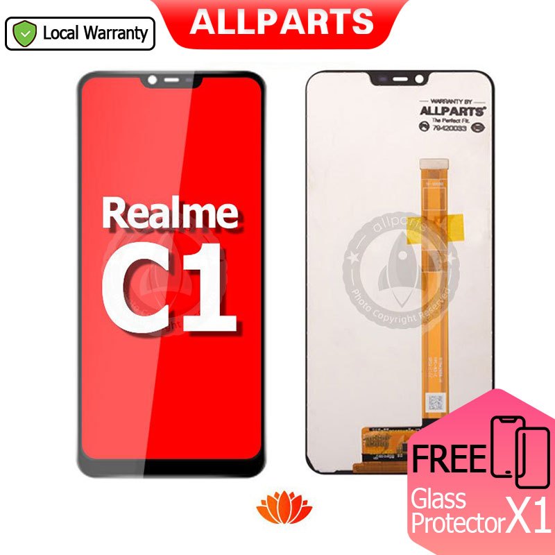 Allparts Display for OPPO Realme C1 LCD Touch Screen Replacement