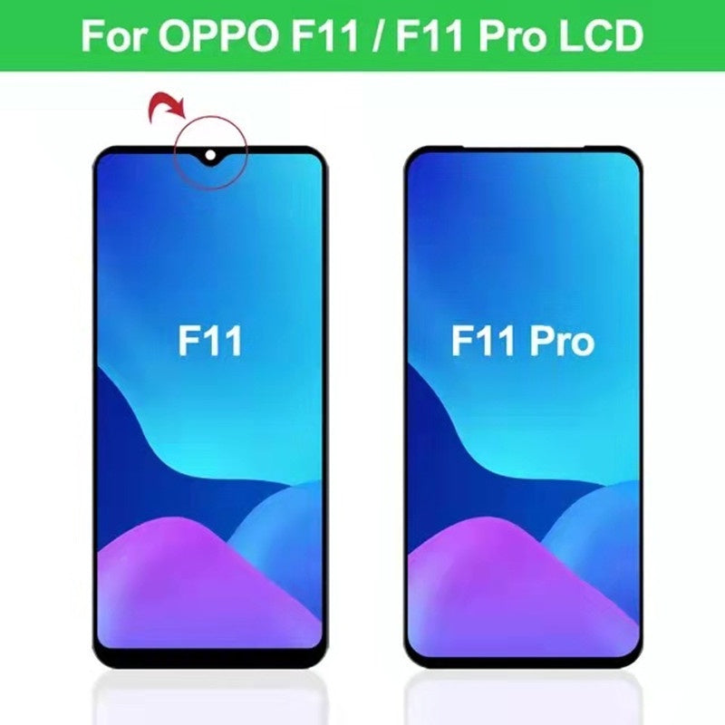 ALLPARTS 6.53'' Display for OPPO F11 Pro LCD Touch Screen Replacemen