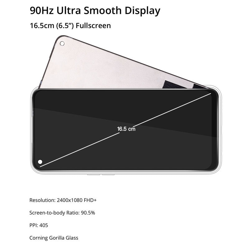 6.5 " IPS Display for OPPO A53 5G LCD Touch Screen Digitizer Replacement