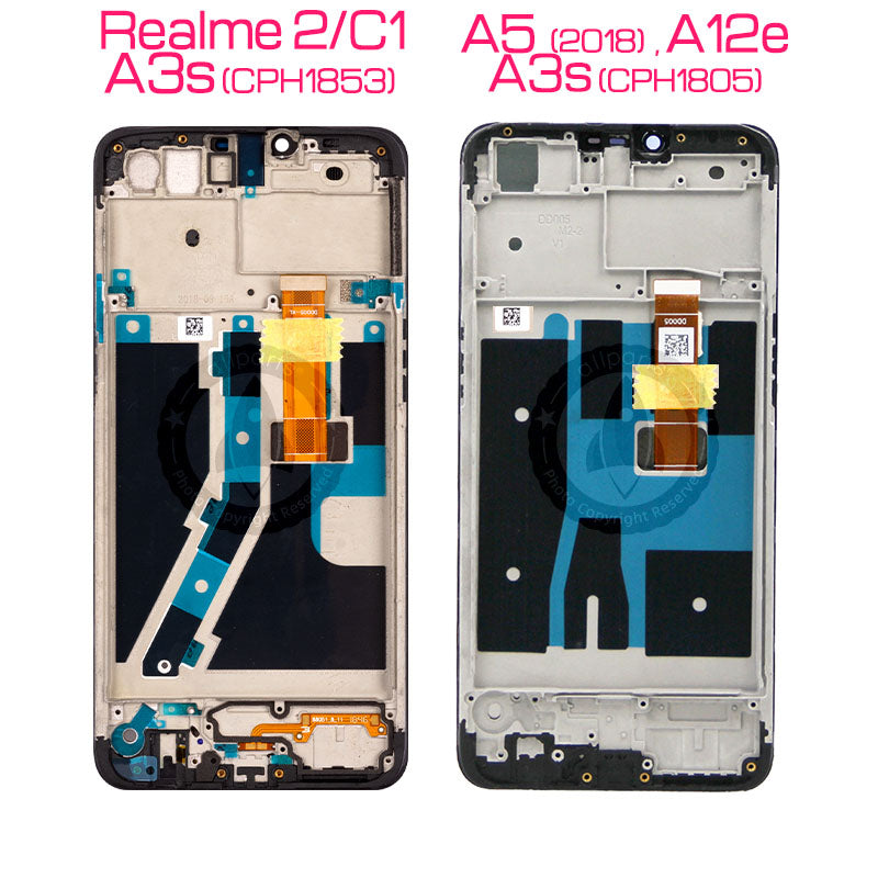 Allparts Display For Oppo A3s A12e Lcd Touch Screen Replacement