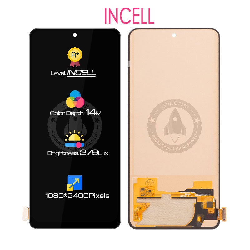 INCELL Display para sa Xiaomi Redmi K40 K40s K40Pro K40Pro+ LCD Touch Screen Digitizer Replacement M2012K11AG