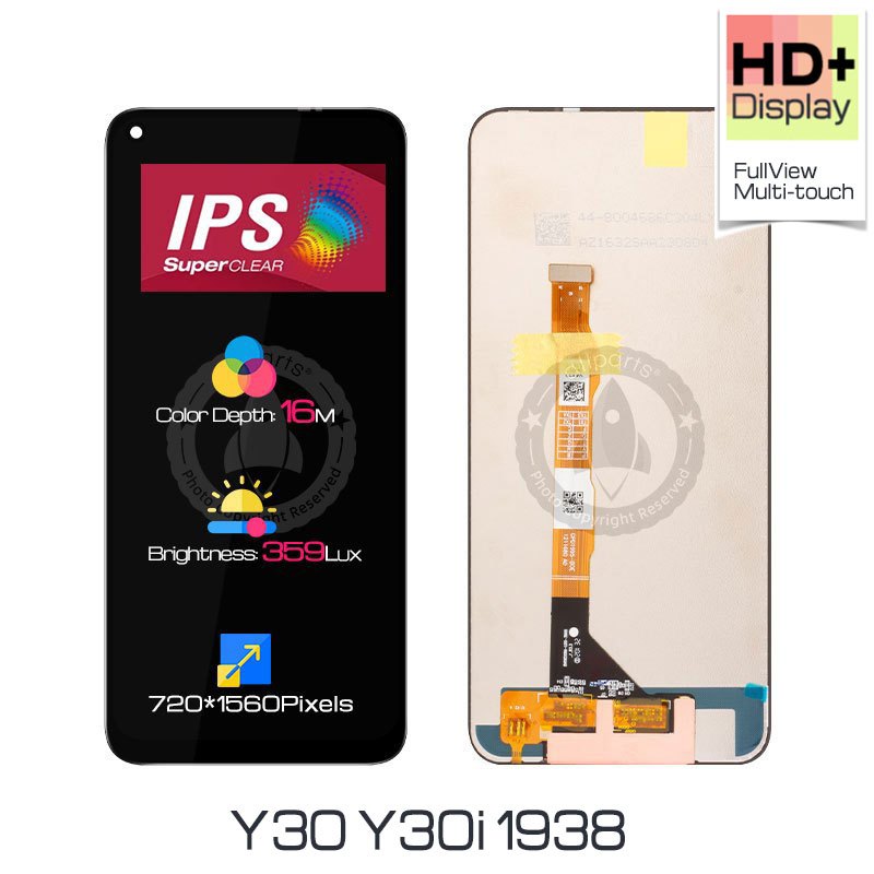 Display for VIVO Y30 Y30i 1938 LCD Touch Screen Digitizer Replacement