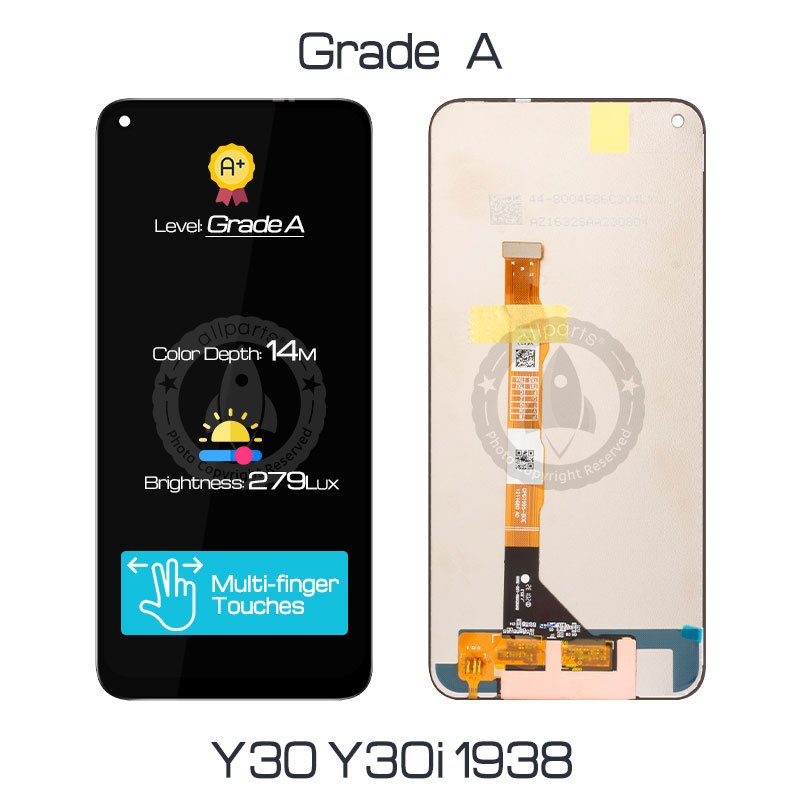 Display for VIVO Y30 Y30i 1938 LCD Touch Screen Digitizer Replacement