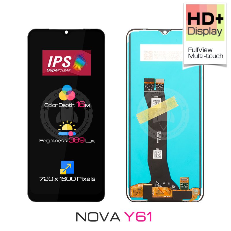 Display para sa HUAWEI NOVA Y61 LCD Touch Screen Digitizer Replacement EVE-LX9