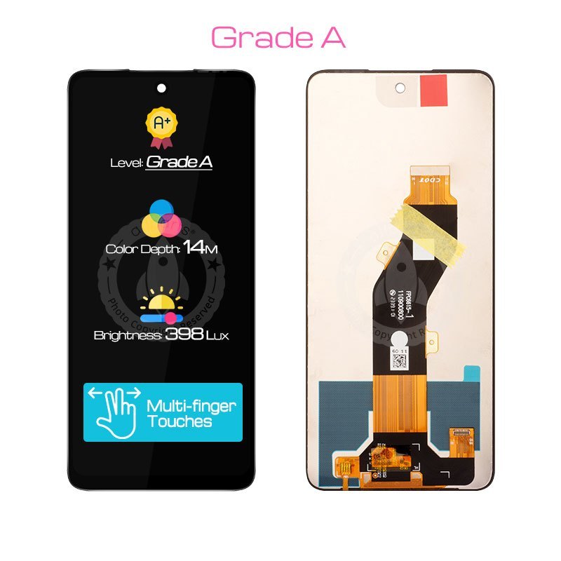 6.6" 90Hz Display para sa Tecno Spark Go 2024 LCD Touch Screen Replacement
