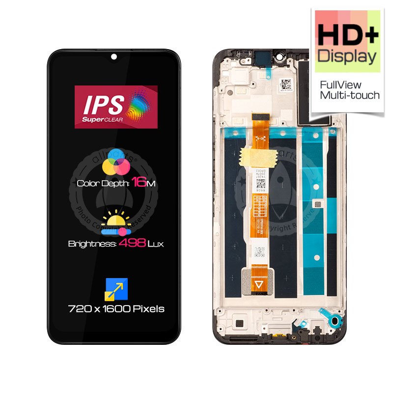 Display para sa VIVO Y16 LCD Touch Screen Digitizer Replacement V2204 V2214 With Frame