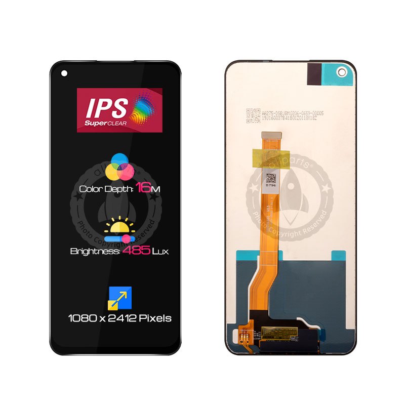 Allparts 6.6 Inch Display For Realme 9 Pro Lcd Touch Screen Digitizer Replacement