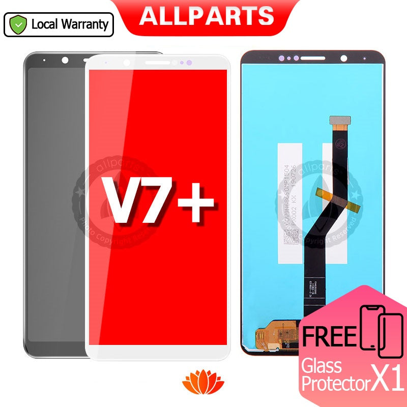 Allparts Display For Vivo V7 Plus / Y79 Lcd Touch Screen Digitizer Replacement 1716 1850 Y79A