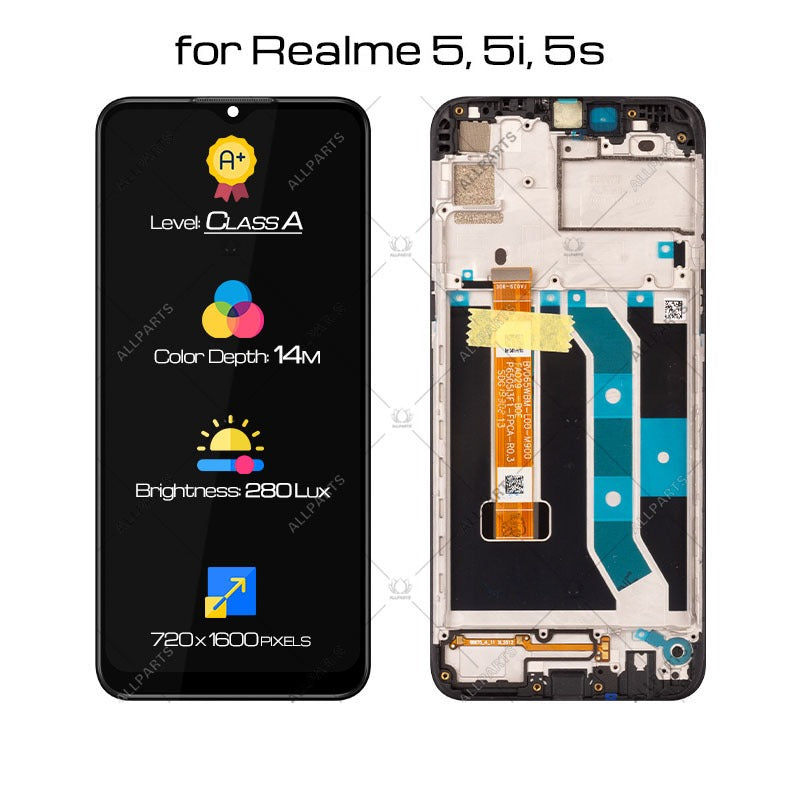 6.5 Inch Display For Realme 5 5i 5s 6i C3 Lcd Oppo A11 A11x A5 A8 A9 A31 2020 Screen Touch Replacement