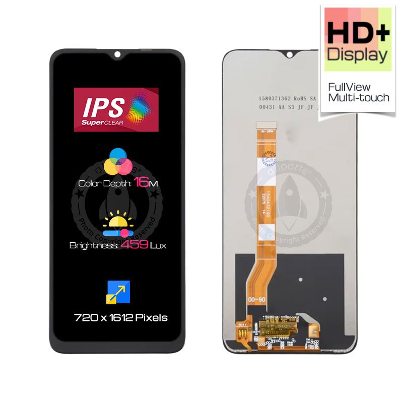 ALLPARTS Display for OPPO A2x LCD Touch Screen Digitizer Replacement PJU110 PJS110