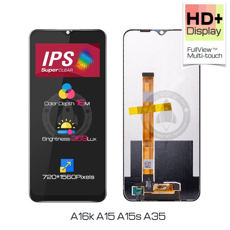 Allparts Display For Oppo A15 A15s A35 2021 Lcd Touch Screen Digitizer Replacement
