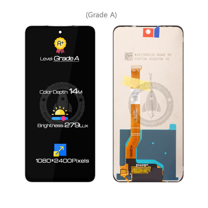 ALLPARTS Display for Oneplus Nord CE 3 Lite LCD Touch Screen Digitizer Replacement CPH2467, CPH2465