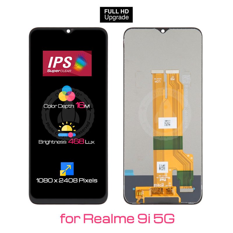 Allparts Display For Realme 9i 10 5g 10s Lcd Touch Screen Digitizer Replacement