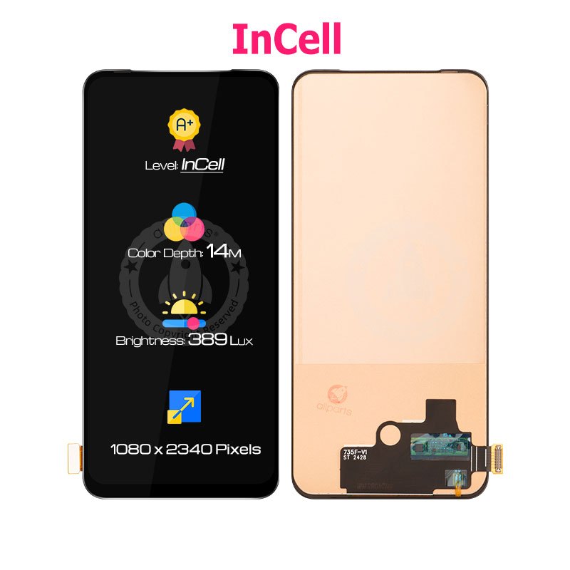 ALLPARTS Display for OPPO Reno 2F Reno2 F LCD Touch Screen Replacement