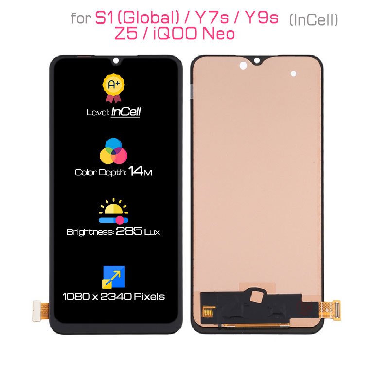 Allparts Display For Vivo S1 Lcd Touch Screen Digitizer Replacement V 1907