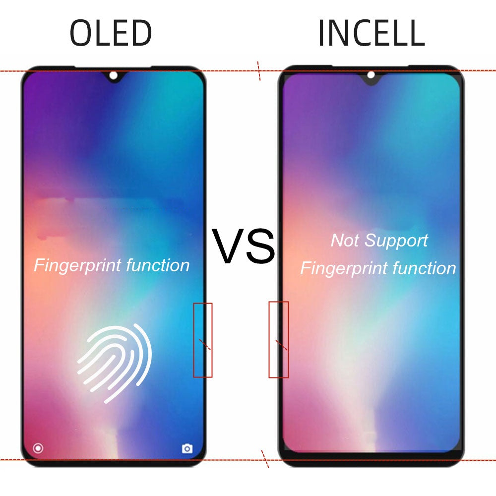 Allparts Display For Oppo R17 Pro Lcd Touch Screen Digitizer Replacement RX17 Pro NEO