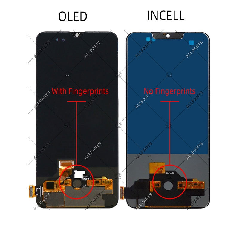 Allparts Display For Oppo R17 Pro Lcd Touch Screen Digitizer Replacement RX17 Pro NEO