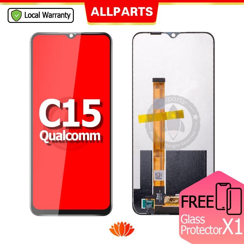 6.5 Display for OPPO Realme C15 Qualcomm Edition LCD Touch Screen Digitizer Replacement RMX2195