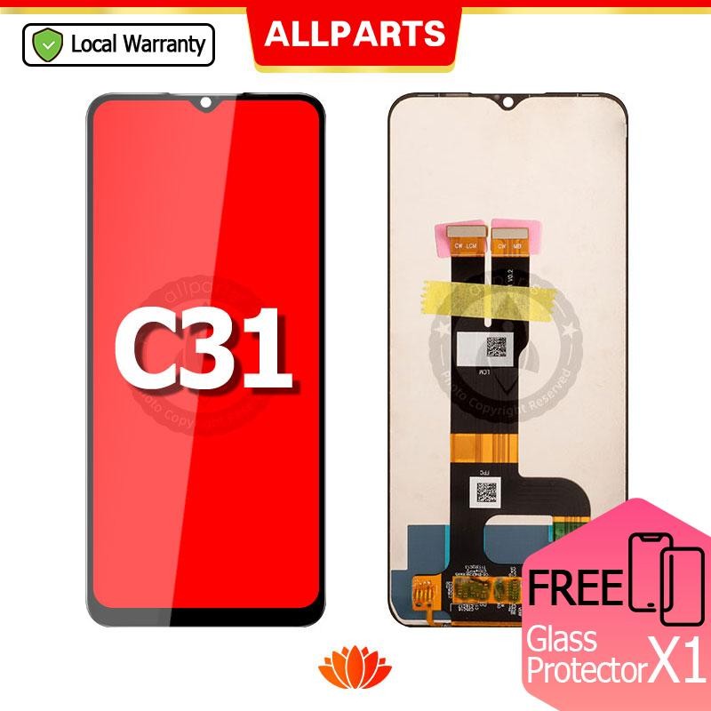 Allparts Display For Oppo Realme C31 Lcd Touch Screen Digitizer Replacement