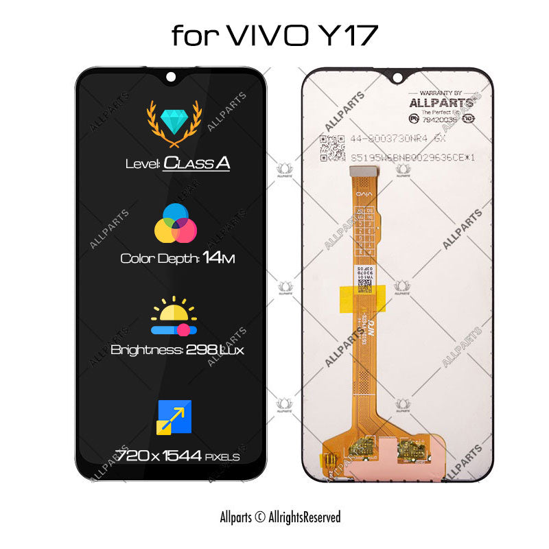 LCD Display for VIVO Y11 Y12 Y15 Y17 2019 Y3 Touch Screen Digitizer Assembly y15s V1901A