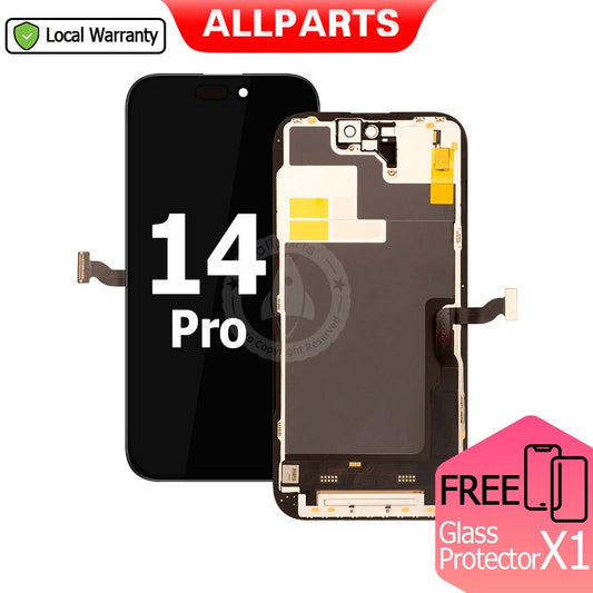 Allparts Display For 14 pro Lcd Touch Screen Digitizer Replacement