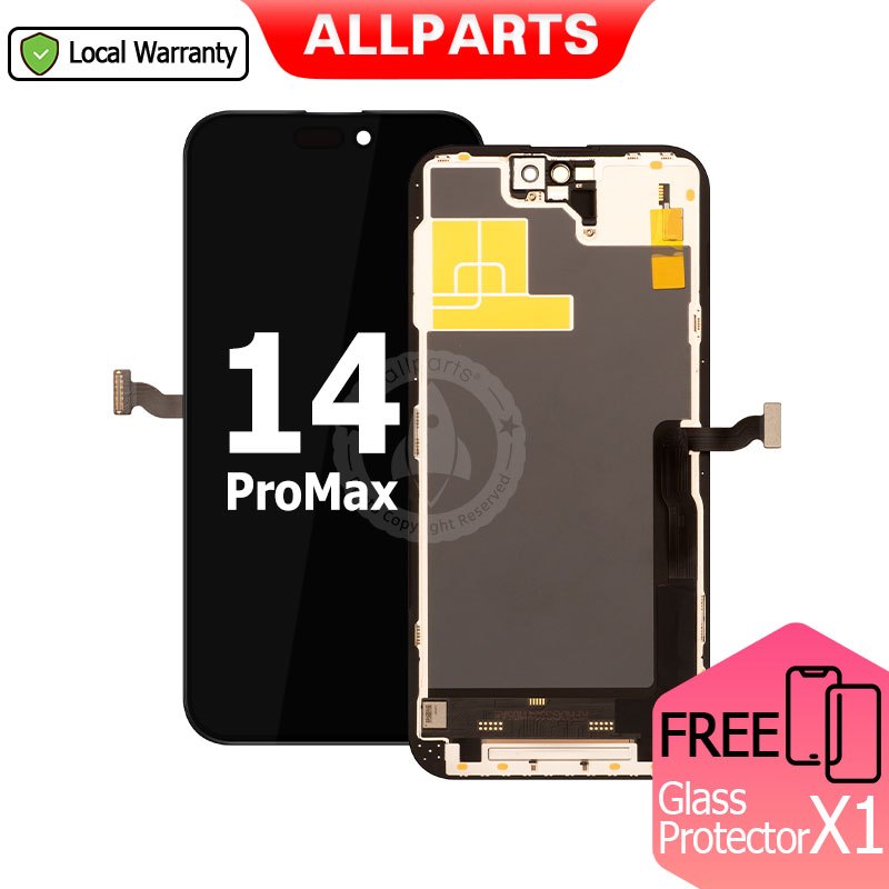 Allparts INCELL Display For 14 pro Max Lcd Touch Screen Digitizer Replacement