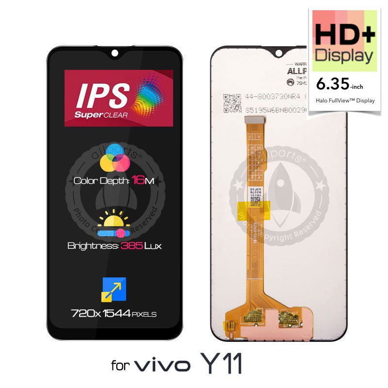 LCD Display for VIVO Y11 Y12 Y15 Y17 2019 Y3 Touch Screen Digitizer Assembly y15s V1901A