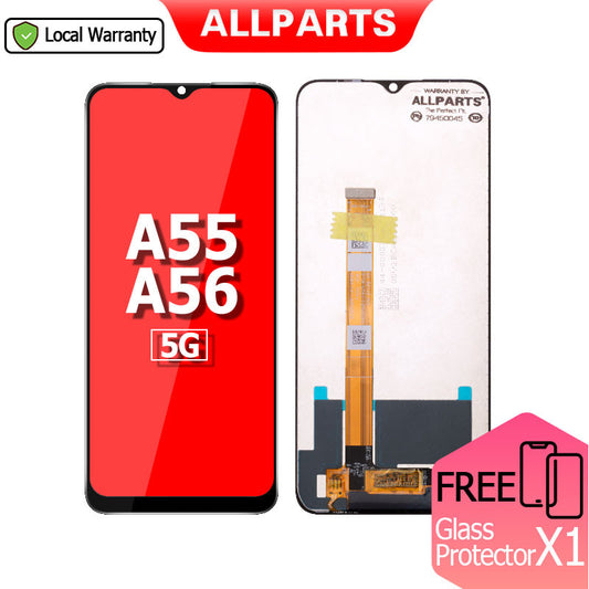 Allparts Display For Oppo A56 5G A55 5G LCD Touch Screen Digitizer Replacement