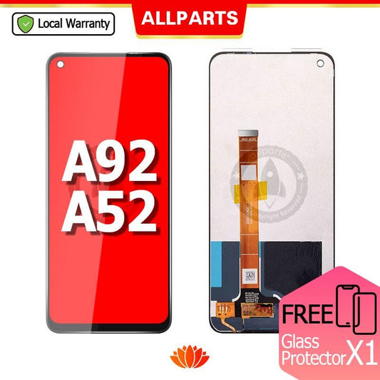Allparts Display For Oppo A52 A92 2020 Lcd Touch Screen Digitizer Replacement