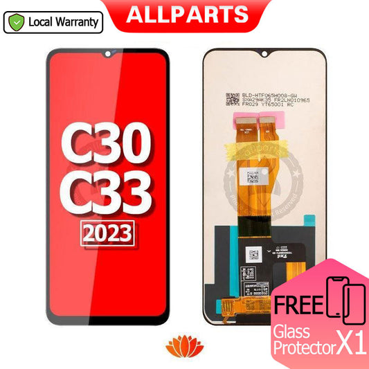Allparts Display For Oppo Realme C30 C33 C30f Lcd Touch Screen Digitizer Replacement Rmx3581