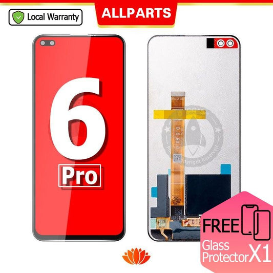 Display For Oppo Realme 6 Pro Lcd Touch Screen Digitizer Replacement