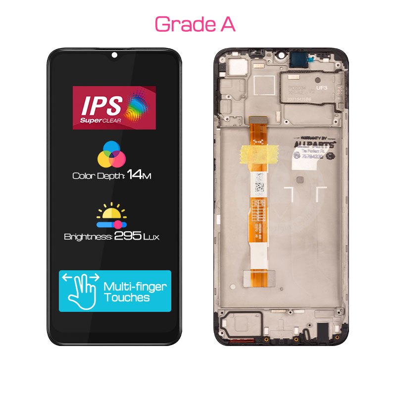 Allparts Display for VIVO Y20i with Frame LCD Touch Screen Digitizer Replacement