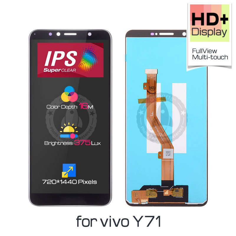 Allparts Display For Vivo Y71 Y71i 1724 1801 Lcd Touch Screen Digitizer Replacement