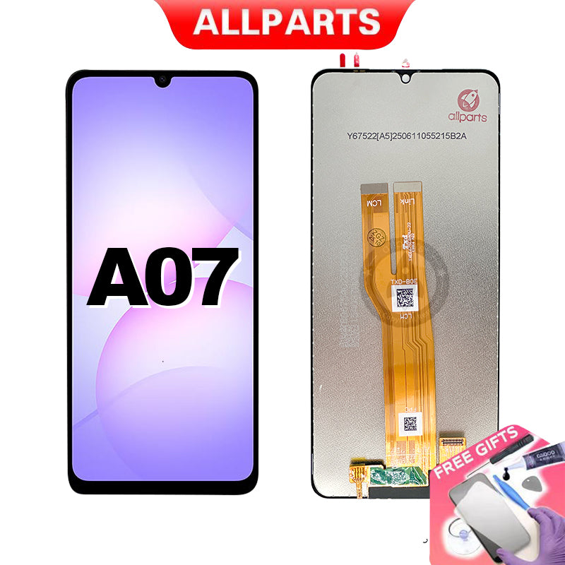 ALLPARTS for SAMSUNG Galaxy A07 4G LCD Touch Screen Replacement Display 6.7" A075